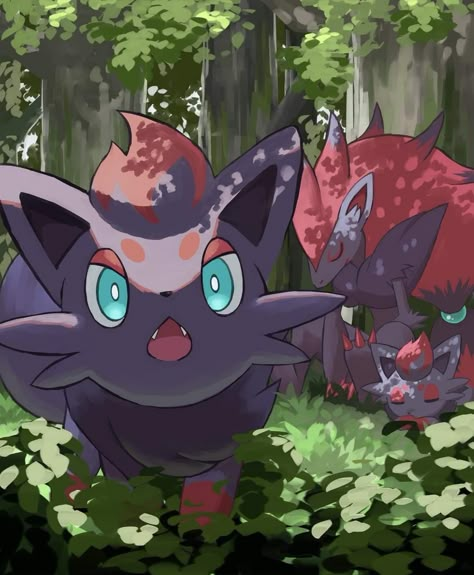 Zorua Pokemon, Pokemon Zoroark, Zoroark Pokemon, Dance With The Devil, Pokemon W, Ghost Pokemon, Spiderman Art Sketch, Wild Pokemon, Cute Pokemon Pictures