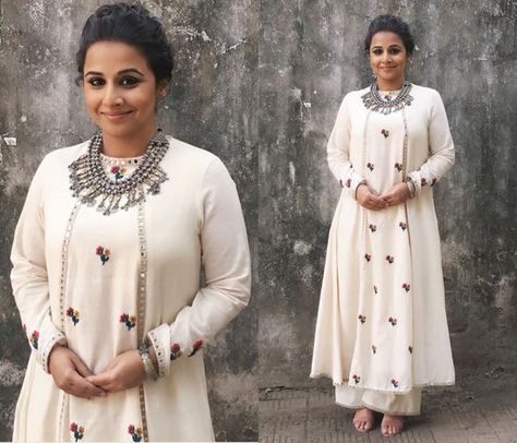 Plus Size Salwar Suits For Women, Fat Dress, Plus Size Fashion For Women Indian, Salwar Suits For Women, Girls Attire, Lehenga Blouse Designs, Simple Kurta Designs, Vidya Balan, Plus Size Gowns