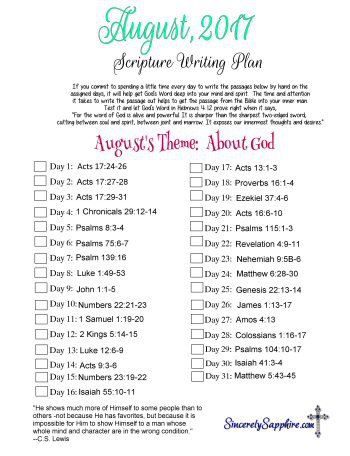 Here’s our scripture writing plan for August . I got it done a little early this month as some of you have been asking about it and because I know those of us who bullet journal like a little… Study Items, Scripture Plans, Faith Books, Studying Scripture, Scripture Writing Plan, Spiritual Fitness, Parenting Comics, Sending Prayers, Scripture Writing Plans