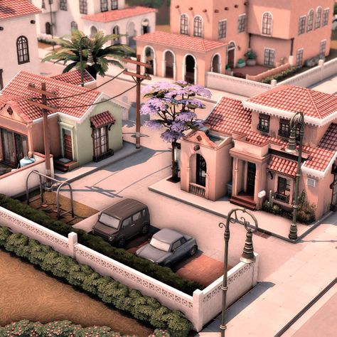 Sims 4 Italian Villa, City Sims 4, Town Homes, Rental Homes, Italian Villa, The Sims4, Stop Motion, House Rental, Sims 4