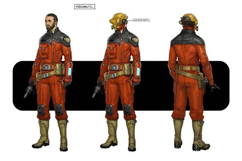 ArtStation - Canceled project concept art : Staff Prey Concept Art, Sci Fi Outfits, Sci Fi Clothing, Armor Clothing, Sci-fi Armor, Star Wars Concept Art, Superhero Design, Star Wars Characters, Superhero Art