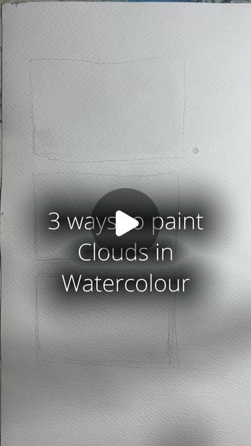 1,884 likes, 14 comments - thearteryartshop su August 19, 2023: "3 ways to paint clouds in watercolour." Cloud Painting Tutorial, Rainy Watercolor, Cloud Watercolor Paintings, Clouds Watercolor, Cloud Watercolor, Watercolour Clouds, Clouds In Watercolor, Watercolor Clouds Tutorial, Painting Clouds Watercolor