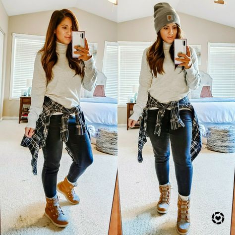 Sorel Out N About Outfit, Sorel Out And About Boot Outfit, Duck Boots Outfit Winter, Sorel Boots Outfit, Duck Boots Outfit, Snow Boots Outfit, Mesh Top Outfit, Fall Boots Outfit, Winter Boots Outfits