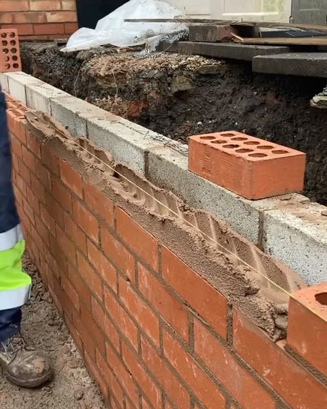 Tradectory on Instagram: “Laying the bricks to the line with @d5constructionltd 🧱 . #bricklaying #bricklayer #bricks #builder #layingbricks #construction #mortar…” Construction Photography, Brick Laying, The Line, Vision Board, Collage, Wood, Photography, Pins, On Instagram