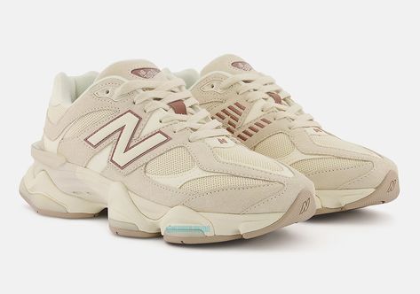 New Balance 90/60 "Cream" Release Date | SneakerNews.com Balanced Beige, Cream Aesthetic, Old Money Style, Skechers Shoes, Nike Dunk Low, Luxury Watches For Men, New Balance Sneaker, Nike Dunks, Release Date