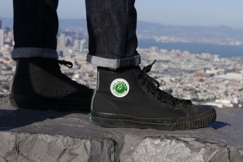 PF Flyers Sandlot Black Outfit Edgy, Standing Out From The Crowd, Jump Higher, Pf Flyers, Sandlot, Art Lifestyle, The Sandlot, High Jump, How To Run Faster