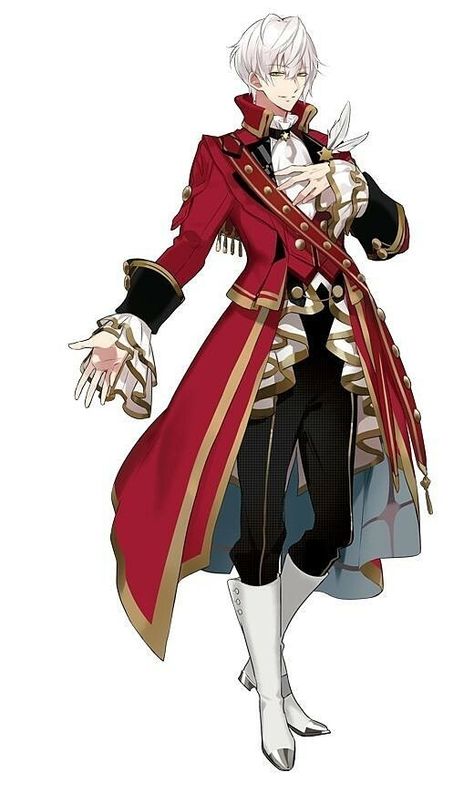 Prince Character, Red Characters, Prince Clothes, Anime Prince, Elsword, Anime Dress, Character Design Male, Drawing Clothes, Steam Punk