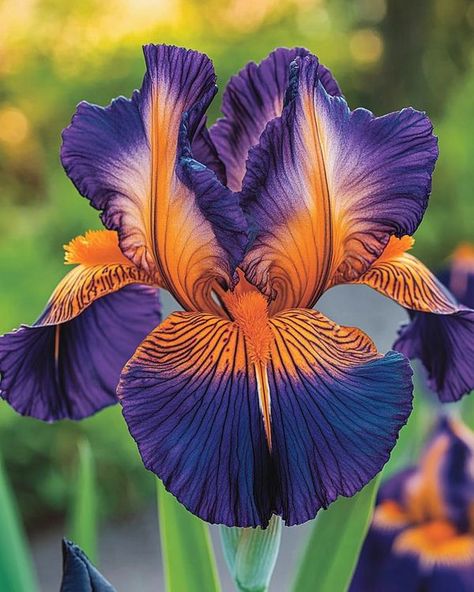 Iris Varieties, Exotic Orchids, Beautiful Flowers Photos, Iris Garden, Iris Flowers, Colorful Garden, Garden Beds, Pretty Flowers, Trees To Plant