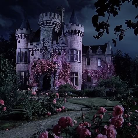 Pink Whimsical Aesthetic, Halloween Love, A Castle, Art Plastique, Fantasy World, Aesthetically Pleasing, Dark Aesthetic, Monster High, Dark Fantasy