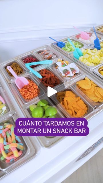 Mesas De Snack Ideas, Snack Table Ideas Party Kids, Tostilocos Bar, Snack Bar Cart Ideas, Snack Cart Ideas, Candy Bar Ideas For Parties, Candy Bar Ideas, Snack Bar Ideas, Candy Bar Decoracion