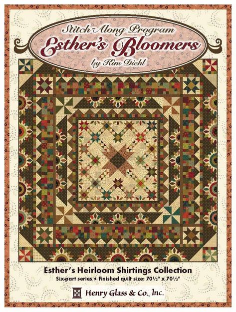 Simple Whatnots, Kim Diehl Quilts, Kim Diehl, Medallion Quilt, Quilt Fabric Collections, Sampler Quilts, Block Of The Month, Fat Quarter Shop, Star Quilts