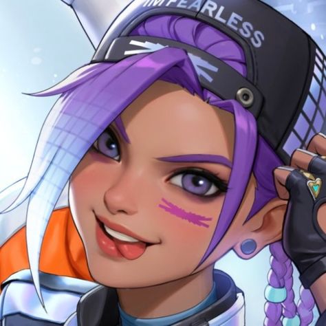 overwatch | le sserafim | kiriko kamori | d.va hana song | brigitte lindholm | tracer lena oxton | sombra olivia colomar Overwatch Icons, Overwatch