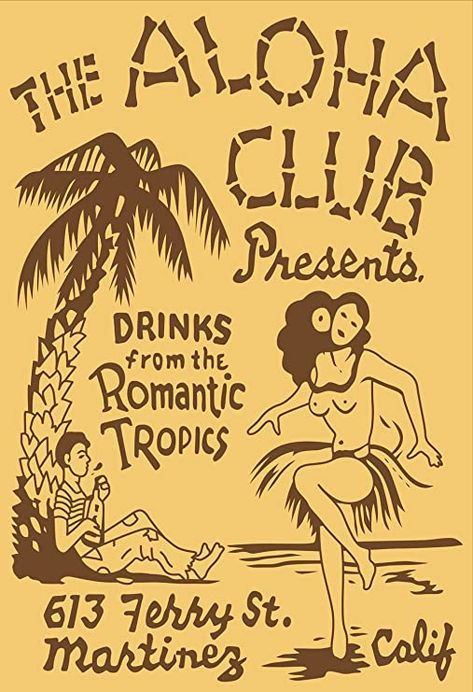 vintage tiki - Google Search Tiki Lights, Tiki Hawaii, Strong Cocktails, Tiki Bars, Vintage Advertising Art, Tiki Art, Matchbook Art, Bar Vintage, Vintage Tiki