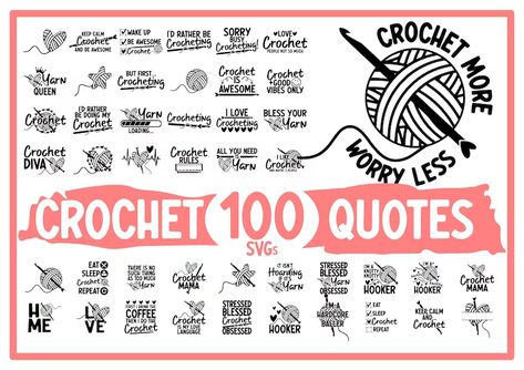 Crochet Svg, Crochet Quotes, Crochet Quote, Business Slogans, Cool Slogans, Crochet T Shirts, Crochet Business, Little Designs, Sarcastic Quotes Funny