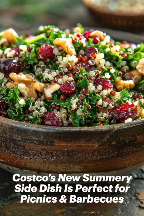 There are a few foods we just can’t resist buying every time we go to Costco. Costco Grain And Celery Salad, Costco Side Dishes, Costco Salad, Grain Salad Recipes, Celery Salad, Salad Kits, Grain Salad, Potluck Dishes, Protein Foods