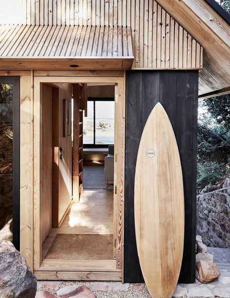 Small House Beach, Coastal Tiny House, Small Wood Cabin, Adventure Vehicle, Backyard Goals, Coastal Cabin, Tiny Beach House, South African Homes, Small Beach Houses