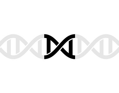 Dna Logo Design Ideas, Dna Typography, Biology Logo Design, Dna Graphic Design, Dna Logo Design, Dna Aesthetic, Biology Logo, Dna E Rna, Dna Graphic