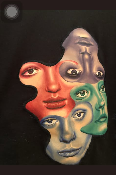 Human Emotions Art, Simple Surrealism Art, Absurdism Art, Contradiction Art, Fantastic And Strange, Escapism Art, Maximalism Art, Disguise Art, Melting Face