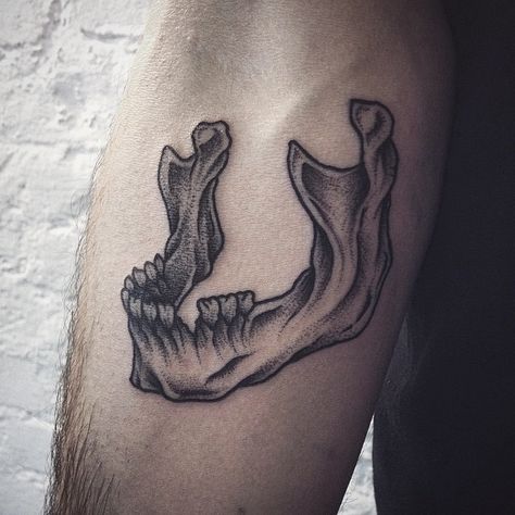 Black, white, grey skull jaw teeth tattoo design, detailed horror gothic vintage design skeleton Lower Jaw Tattoo, Skeleton Jaw Tattoo, Human Jaw Tattoo, Skull Jaw Tattoo, Teeth Tattoo Design, Jawbone Tattoo, Skull Jaw, Jaw Tattoo, Teeth Tattoo