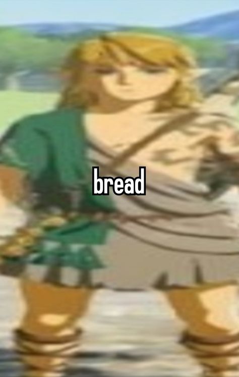 Zelda, Blonde, Bread, Green