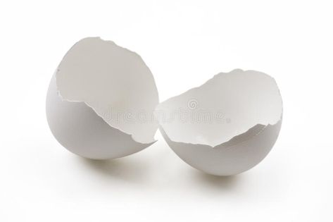 Broken egg shell. Isolated on white background with clipping path , #AFF, #shell, #Isolated, #Broken, #egg, #clipping #ad Broken Egg, Broken White, Egg Shell, Egg Shells, Vector Design, Childrens Books, White Background, Photo Image, Egg