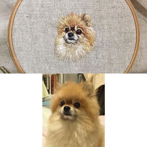 Embroidery Works, Dog Pet, Needlework, Cute Animals, Teddy Bear, Embroidery, Pet, Toys, Dogs