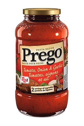 Prego Sauces - Campbell Company of Canada Prego Lasagna Recipe, Prego Sauce Recipe, Prego Sauce, Italian Sauces, Skillet Lasagna Recipe, Garlic Pasta Sauce, Italian Pasta Sauce, Spaghetti Bolognaise, No Boil Lasagna