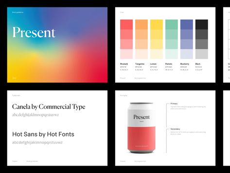 Portfolio Website Design Inspiration, Brand Guidelines Design, Guide Design, Style Guide Design, Portfolio Website Design, Visual Identity Design, Paint Brands, Brand Style Guide, Website Design Inspiration