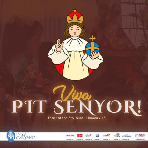 3rd Sunday of January | FEAST OF THE STO NIÑO The celebration of the Feast of the Sto. Niño in the Philippines – & only in the Philippines, the 3rd Sunday of January is always celebrated as the Feast of the Sto. Niño. Thus, it is a religious event unique to the Philippines. This is a special privilege given to our country by the Holy See, due to our special & unique devotion to the Christ Child. The Spanish title “Sto. Niño” means “Holy Child.” #StoNiño #FeastOfTheStoNiño #ChildJesus #Feast Sto Nino Image, Sto Nino, Sinulog Festival, First Sunday Of Advent, Child Jesus, Catholic Prayers, Lord Jesus Christ, The Philippines, Boyfriend Pictures