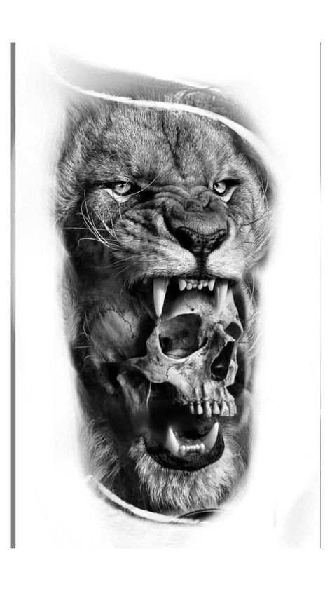 Geometric Tattoo Sleeve Designs, Owl Tattoo Drawings, Arm Tattoos Drawing, Lion Art Tattoo, Tattoos Drawing, Skull Rose Tattoos, Lion Tattoo Sleeves, Realistic Tattoo Sleeve, Lion Head Tattoos