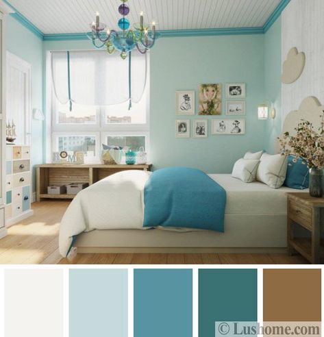 Modern Bedroom Color Schemes, 25 Ready To Use Color Design Ideas Choosing Bedroom Colors, Living Room And Bedroom Combo, Modern Bedroom Colors, Wall Painting Living Room, Bedroom Inspirations Minimalist, Bedroom Color Combination, Bedroom Colour Palette, Bedroom Trends, Modern Bedroom Interior