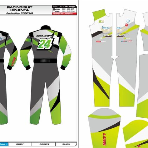 I will design a full print sublimation wearpack,racing suit or jersey for you Freelance Editing, Racing Suit, Custom Tshirt Design, Custom Tshirts, Service Design, Shirt Designs, Tshirt Designs, T Shirt, Design