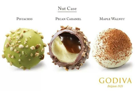 Godiva Godiva Truffles, Tempering Chocolate, Sweet Business, Truffle Chocolate, Truffles Chocolate, Chocolate Bonbons, How To Temper Chocolate, Caramel Truffle, Ball Cake