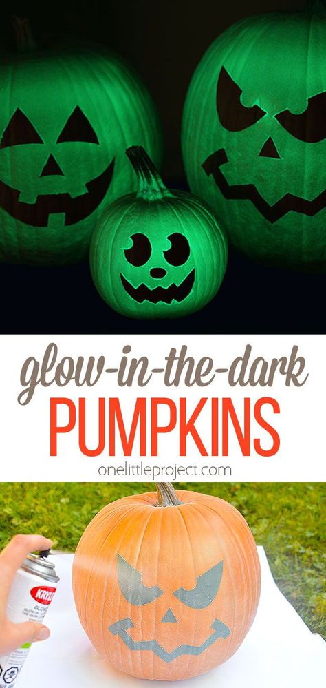 Glow In The Dark Pumpkins, Glow In Dark Paint, Halloween Pumpkin Decor, Pumpkin Idea, Paintings Home Decor, Glow Pumpkin, Creative Pumpkin Painting, Glow Halloween, Pictures Home Decor