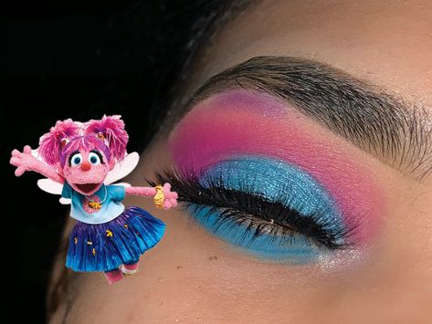 Abby Cadabby Makeup, Football Game Makeup, Abby Cadabby Costume, Seaseme Street, Abby Cadabby, Mardi Gras Costumes, Inspired Makeup, Makeup Game, Makeup Tricks