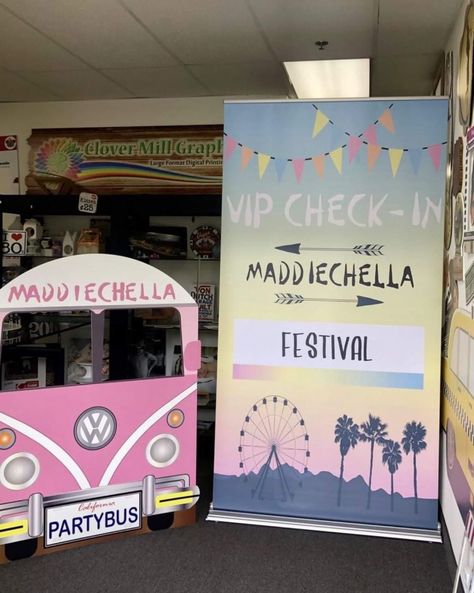 Coachella Party Decorations, Coachella Inspired Party, Kidchella Party, Coachella Birthday Party, Coachella Party Theme, Coachella Party Ideas, Coachella Theme Party, Coachella Birthday, Coachella Theme