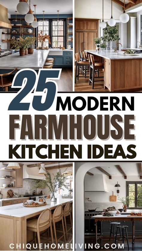 Farmhouse Kitchen Mood Board, Modern Farmhouse Mood Board, Renovation Farmhouse, Modern Farmhouse Kitchen Ideas, Modern Cottage Kitchen, Kitchens Modern, Modern Farmhouse Kitchen Decor, Grey Kitchen Designs, Farmhouse Kitchen Remodel