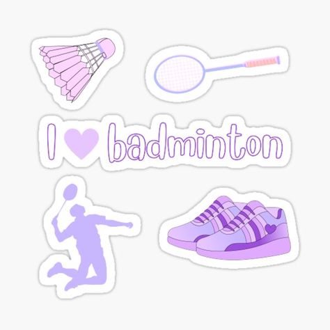 Find more aesthetic and cute designs available at my redbubble store at an affordable price. Click the link provided ! Aesthetic Badminton, Badminton Stickers, Badminton Aesthetic, Badminton Design, Emoji Stickers Iphone, Album Cover Wallpaper Collage, Cover Wallpaper, Wallpaper Collage, Paris Pictures