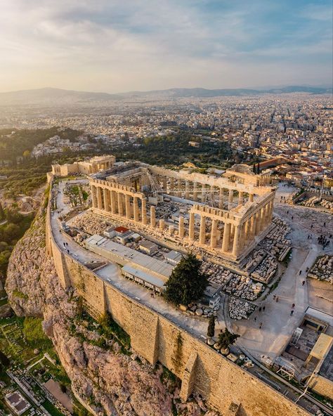 Photo by NATHAN JERMY in Acropolis - Parthenon, Athens, Greece with @athensvoice, @athensvibe, @visitgreecegr, @discoverearth, @djiglobal, @greecestagram, @droneoftheday, @discover.greece, @in_athens, @thisisathens, @greecelover_gr, @loves_greece_, @loves_athens, @athenstravel, @dronedesire, @dji_official, @droneoverview, @drones.of.earth, @alluring_athens, and @greece_uncovered. Image may contain: sky, cloud and outdoor Greece Tourist Attractions, Parthenon Greece, Ancient Greece Aesthetic, Parthenon Athens, Acropolis Greece, Greece Architecture, Cavo Tagoo Mykonos, Ancient Greek Architecture, Visiting Greece