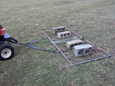 Our Tiny Farm in Western North Carolina: Build Your Own Drag Chain Harrow (Manure Rake for Your Pasture) Manure Management, Farm Hacks, Horse Farm Ideas, Barn Hacks, Tiny Farm, Horse Shelter, Farm Projects, Western Nc, Farm Ideas