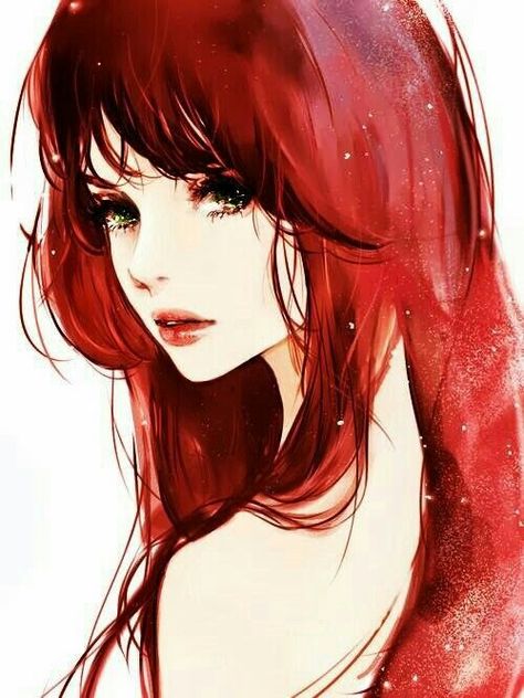 #manga #art Red Hair Green Eyes, Realistic Eye Drawing, ملصق ديني, Kushina Uzumaki, Gray Eyes, Wow Art, How To Draw Hair, Eye Drawing, 귀여운 동물