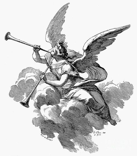 Different Types Of Angels, Types Of Angels, Angel Illustration, Cherub Tattoo, Charcoal Drawings, Biblical Art, Angel Tattoo, Ink Drawings, Angel Art