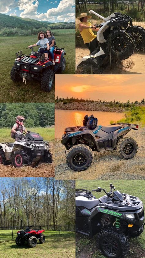 four-wheelers Honda Four Wheelers, Polaris Utv, Big Girl Toys, Four Wheeling, Four Wheeler, Four Wheelers, 4 Wheeler, Girl Toys, Big Girl