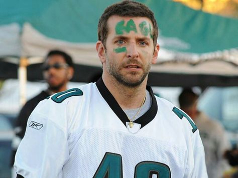 Bradley Cooper, Eagles fan!! Fast Food Employee, Philly Style, Desean Jackson, Philly Eagles, Silver Linings Playbook, Eagles Jersey, Go Eagles, Philadelphia Eagles Fans, Philadelphia Eagles Football