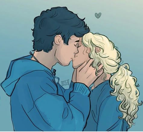 Percabeth Fan Art, Percy Annabeth, Percy Jackson Annabeth Chase, Pjo Fanart, Zio Rick, Percy And Annabeth, Percy Jackson Universe, Wise Girl, Jason Grace