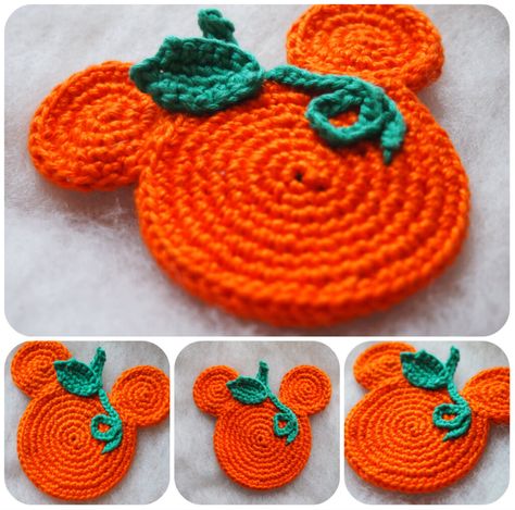 The Pumpkin Mouse crochet pattern Pumpkin Mouse, Crochet Mickey Mouse, Minnie Mouse Pumpkin, Mouse Crochet, Disney Crochet Patterns, Mickey Mouse Pumpkin, Fall Crochet Patterns, Crochet Disney, Crochet Mouse