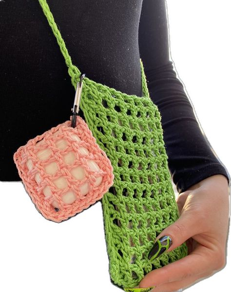 Crochet Phone Bag, Pumpkin Crochet, Diy Crochet Bag, Sac Diy, Crochet Stitches Guide, Tas Bahu, Astuces Diy, Crochet Business, Crochet Pumpkin