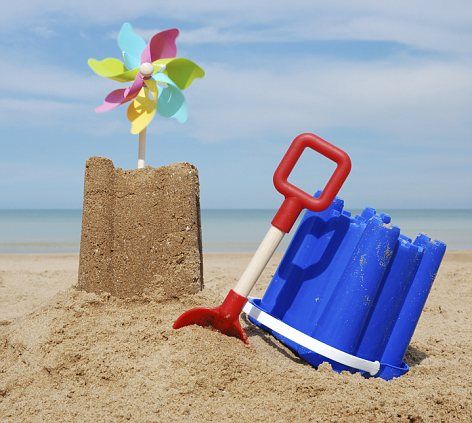 . Childrens Museum Exhibits, Mediterranean Holiday, British Beaches, Bucket And Spade, Caravan Holiday, British Seaside, Childrens Museum, Sand Castle, Summer Pictures