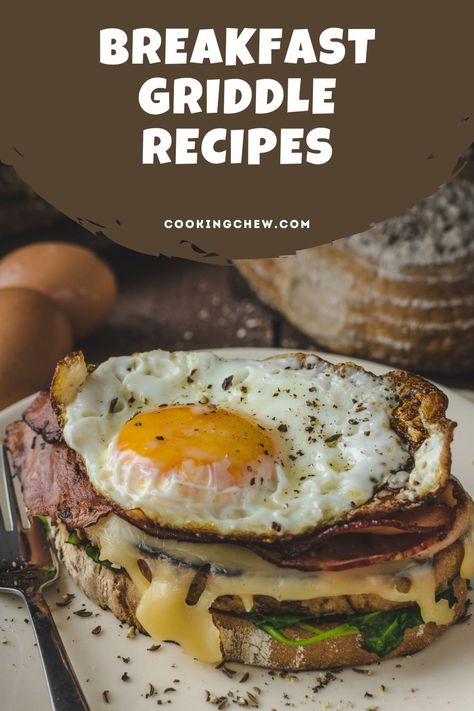 These breakfast griddle recipes will bring an enjoyable twist to your morning menu, from savory smashed potato skins to inventive cinnamon roll pancakes. Griddle Breakfast, Ground Beef Breakfast, Cinnamon Roll French Toast, Better Breakfast, Cinnamon Roll Pancakes, Breakfast Burger, Griddle Recipes, Breakfast Hash, French Toast Easy