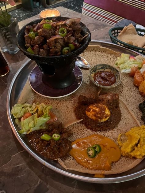 Taste Eritrea 🧆, 💐Eritrean Cuisine, Eritrean food 🇪🇷 #tastyfood  #eritreancuisine #foodlover Eritrean Food, Eritrean Culture, Ethiopian Cuisine, Ethiopian Food, Apple Dress, Food Spot, Ethiopia, Food Art, Food Lover